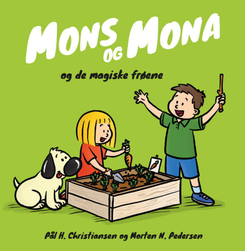 01 Mons og Mona De magiske frøene Omslag Ytre
