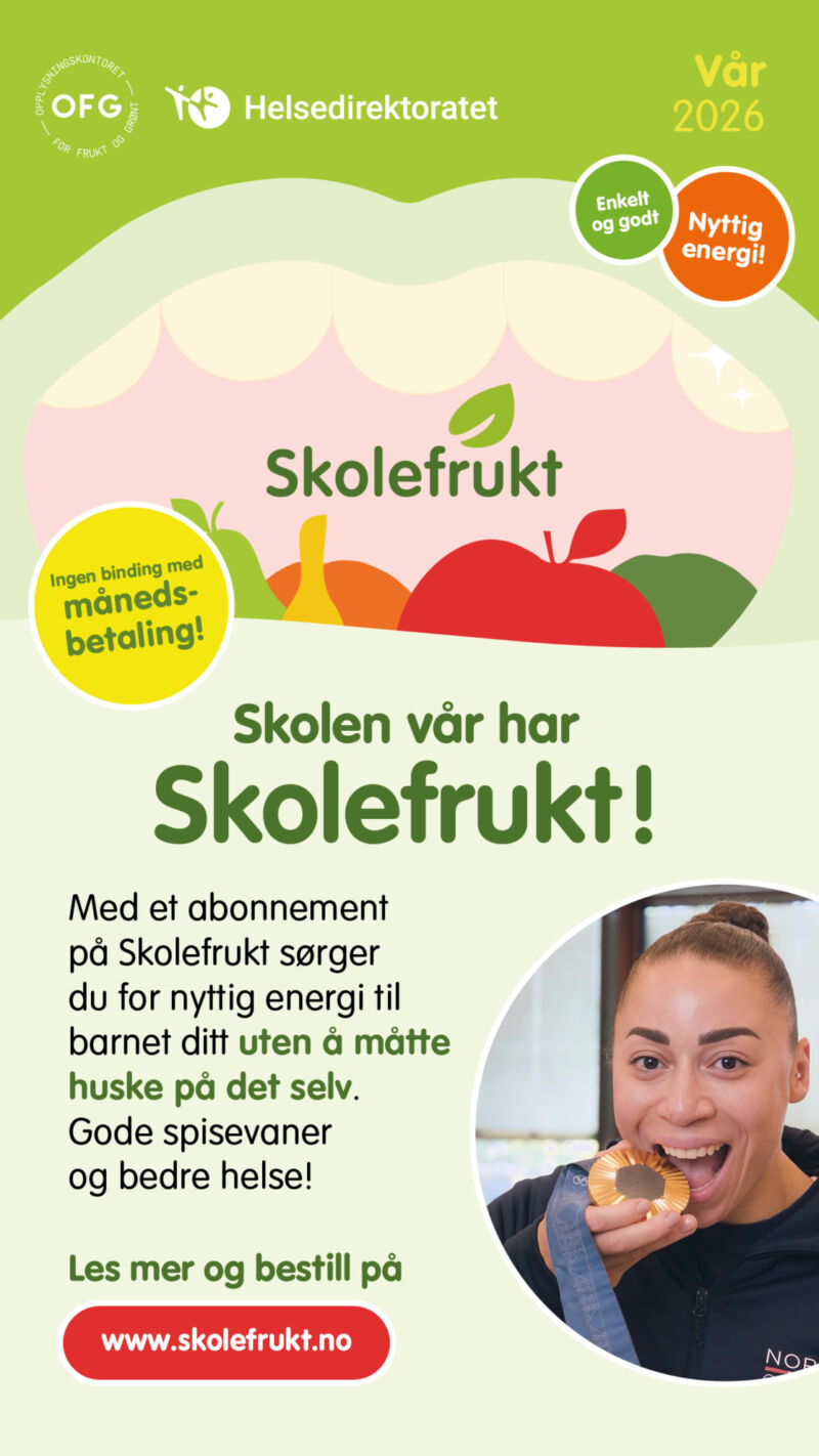 Skolefrukt vaarens ranselpost 2026 SKOLEFRUKT BM